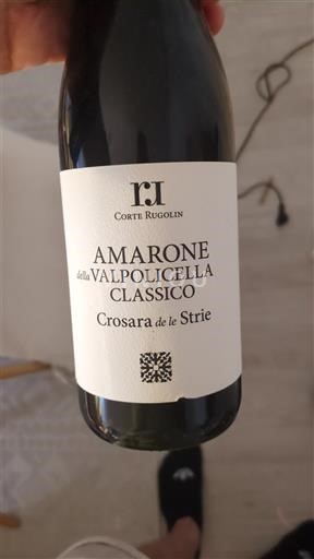 Vénétie Valpolicella Corte Rugolin Crosara de le Strie 2018