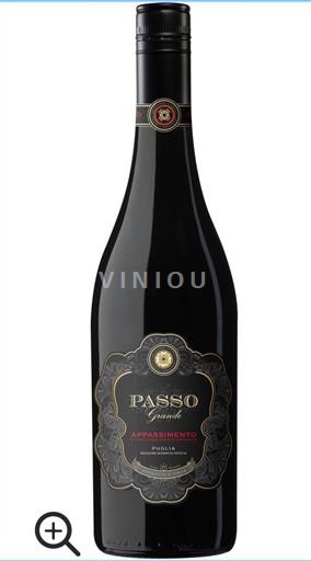 Apulien Ospecificerad Passo Grande Appassimento Icke årgångsbetecknad