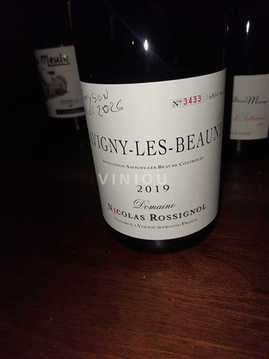 Bourgogne Savigny-lès-Beaune Domaine Nicolas Rossignol 2019