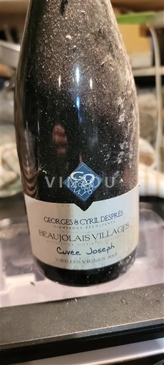 Beaujolais Beaujolais Villages Georges & Cyril Desprès Joseph 2015