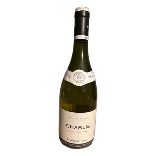 Burgundsko Chablis Moillard-Grivot 2018