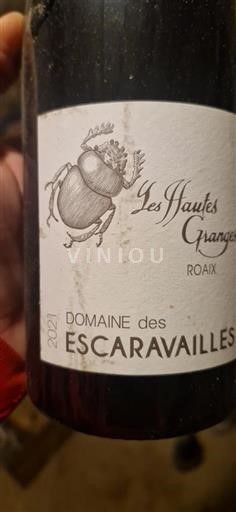 Thung lũng Rhône Không được chỉ định Domaine S Escaravailles Les Hautes Granges 2021