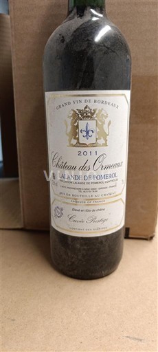 Bordeaux Lalande-de-pomerol Château S Ormes 2011