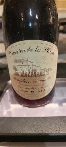 Beaujolais Beaujolais Nouveau Domaine La Place 2005