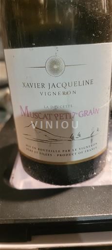 Alsace Muscat Xavier Jacqueline La Doucette 2020