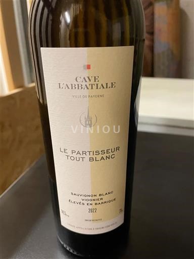 Vaud Lavaux AOC Cave l'Abbatiale Le Partisseur Tout Blanc 2022