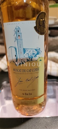 Corse Muscat-du-cap-corse Jean Noël Giovannoni 2024