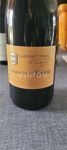 Dolina Loare Domaine La Roussille Cabernet Franc Vieilles Vignes 2023