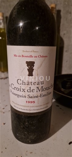 Weine Rouge sec Château La Croix de Mouchet 1995 Frankreich Bordeaux Puisseguin-Saint-Émilion AOC