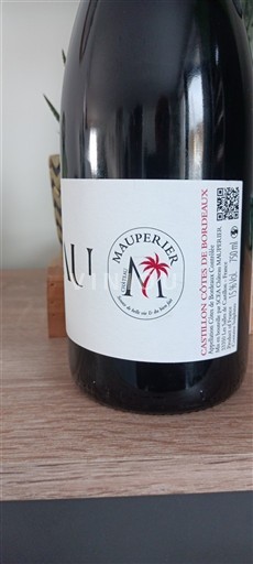 Bordeaux Castillon-Côtes-de-Bordeaux Château Mauperlier 2020