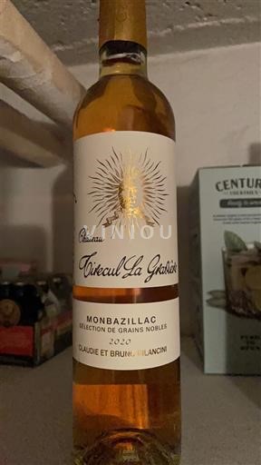 Tây Nam Monbazillac Château Tirecul La Gravière Sélection de Grains Nobles 2020