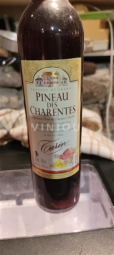 Poitou-Charentes Pineau-des-Charentes Domaine Domaines Pierre Carin 2024