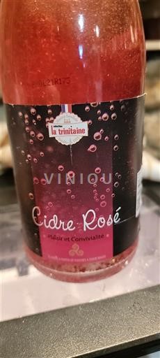 Bretonija Bretanja La Trinitaine Cider Rosé Neleten.