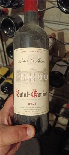 Bordeaux Saint-Émilion Astus des Moines 2021