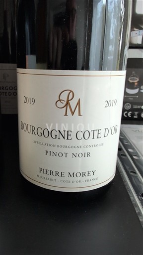 Bourgogne Bourgogne Côte d'Or Pierre Morey 2019