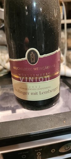 Württemberg Heuchelberg Weingärtner Trollinger mit Lemberger 2012