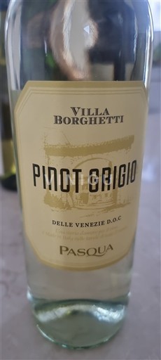 Vénétie Không được chỉ định Villa Borghetti Pinot Grigio Không niên vụ