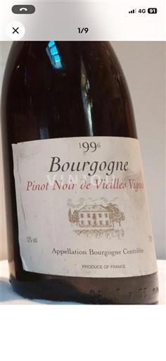 Burgund Pinot Noir de Vieilles Vignes 1996