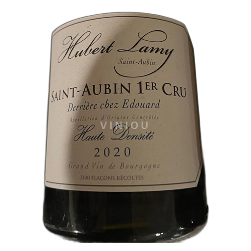 Bourgogne Saint-Aubin Domaine Hubert Lamy Derrière chez Édouard Haute Densité 2020