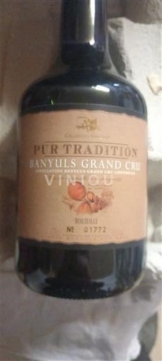 Roussillon Banyuls Grand Cru Cellier des Templiers Pur Tradition Không niên vụ