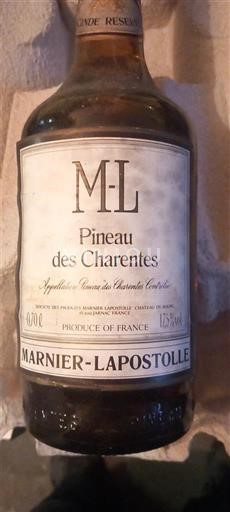 Poitou-Charentes Pineau-des-Charentes Marnier-Lapostolle ML Không niên vụ