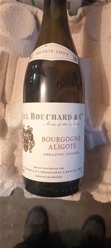 Bourgogne Bourgogne-aligoté Bouchard & Cie 2007