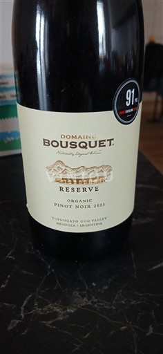 Mendoza Valle de Uco Domaine Bousquet Reserve 2023