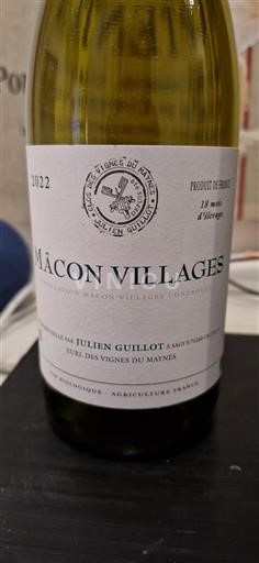 Burgundy Mâcon and Mâcon-Villages Les Vignes du Maynes 2022
