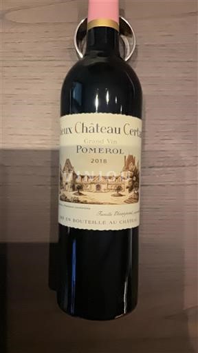 Bordeaux Pomerol Château Vieux Château Certan Grand Vin 2018