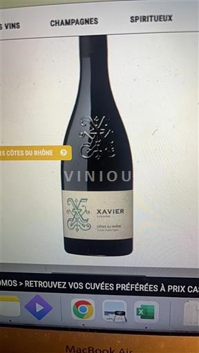 Rhônevallei Côtes-du-rhône Xavier Vieilles Vignes 2020