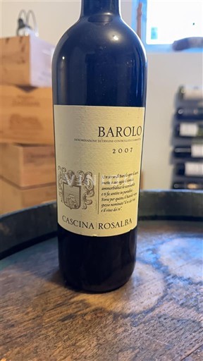Piamonte Barolo Cascina Rosalba 2007