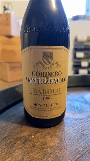 Piemont Barolo Cordero di Montezemolo Monfalletto 1996