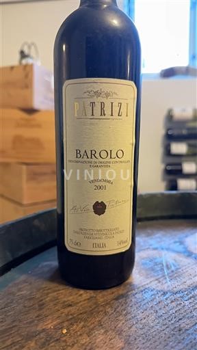 Piamonte Barolo Patrizi 2001