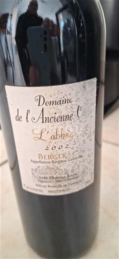 Tây Nam Bergerac Domaine L'Ancienne Cure L'Abbaye 2002