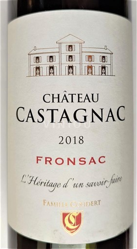 Bordeaux Fronsac Château Castagnac 2018