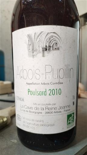Jura Arbois-Pupillin La Cave de la Reine Jeanne Poulsard 2010