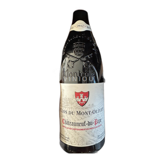 Rhônen laakso Châteauneuf-du-Pape Clos du Mont Olivet 2012