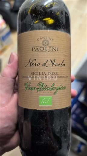 Sicilia Không được chỉ định Cantine Paolini Nero d'Avola 2017