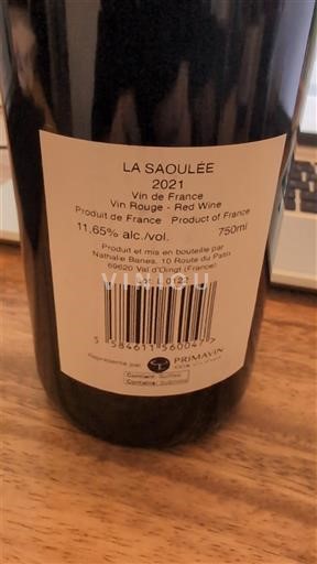 Valle del Rodano Non specificato Nathalie Banes La Saoulée 2021