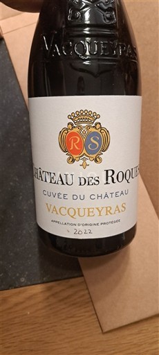 Valle del Rodano Vacqueyras Château S Roques du Château 2022