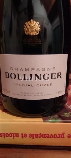 Champaña Champán Bollinger Spéciale Sin añada