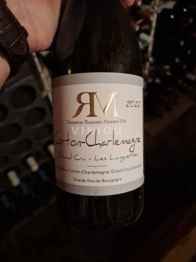 Borgonha Corton-charlemagne Grand Cru Domaine Romain Moniot-Nié Grand Cru - Les Languettes 2022
