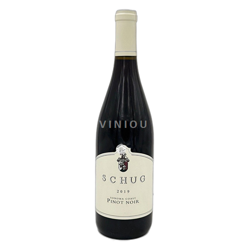 Vùng trồng nho được cấp phép California Bờ biển Sonoma Schug 2019