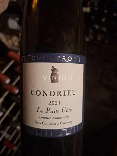Thung lũng Rhône Condrieu Domaine Yves Cuilleron La Petite Côte 2021