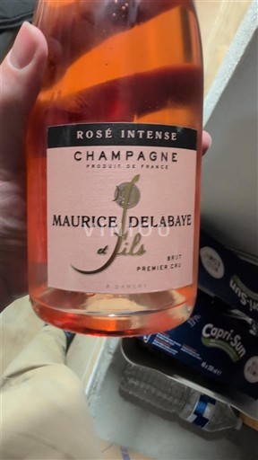 Champagne Premier Cru Maurice Delabaye et Fils Rosé Intense Niet-geïntegreerd