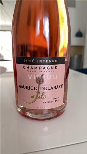 Shampanjë Premier Cru Maurice Delabaye et Fils Rosé Intense Jo Viti