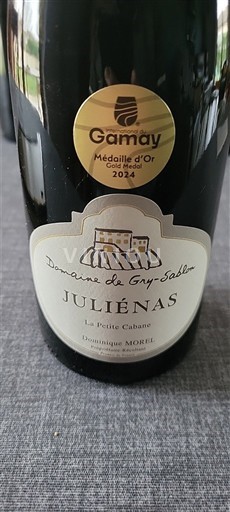 Beaujolais Juliénas Domaine Gry-Sablon La Petite Cabane 2023