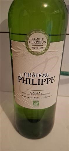 Tây Nam Gaillac Château Philippe Không niên vụ