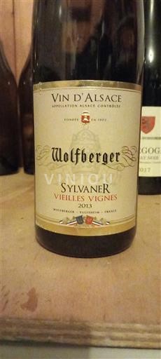 Alsácia Wolfberger Sylvaner Vieilles Vignes 2013