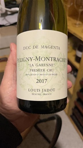 Bourgogne Puligny-Montrachet Premier Cru Duc de Magenta La Garenne 2017